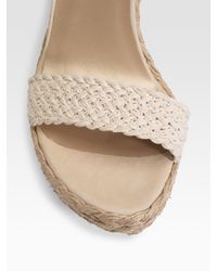 Gryphon | Natural Embroidered Mini Skirt | Lyst