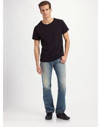 J Brand | Blue Walker Straight-leg Jeans/champ for Men | Lyst