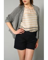 Vince | Gray Swing Shrug Sweater | Lyst