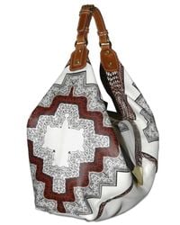 Etro | Multicolor Printed Leather Shoulder Bag | Lyst