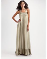 By Malene Birger | Gray Biacah Maxi Dress | Lyst
