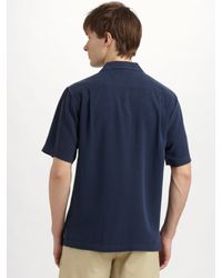 Nat Nast | Blue Rumor Silk Sportshirt for Men | Lyst
