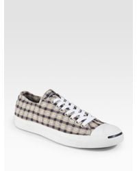 Converse | Blue Jack Purcell Seersucker Oxfords for Men | Lyst