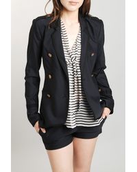 Elizabeth and James | Blue Gemma Blazer | Lyst