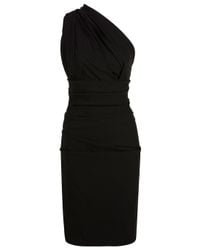Preen By Thornton Bregazzi | Blue Plaza One Shoulder Dress | Lyst