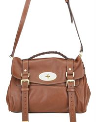 Mulberry | Brown Soft Bufalo Alexa Satchel | Lyst