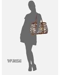 MICHAEL Michael Kors | Multicolor Amagansett Large Canvas Tote | Lyst