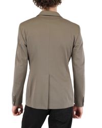 Pino Lerario | Gray Light Gabardine Jacket for Men | Lyst