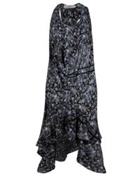 Preen By Thornton Bregazzi | Blue Print Reflect Dress | Lyst