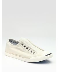 Converse | White Lux Jack Purcell Sneakers | Lyst
