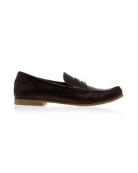 Jil Sander | Brown Leather Loafer for Men | Lyst