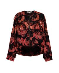Vanessa Bruno | Multicolor Sequin Flower Flash Jacket | Lyst