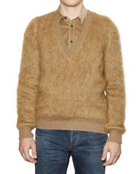 Burberry Prorsum | Natural Mohair Sweater for Men | Lyst