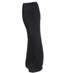 Marc Jacobs | Black Polka-dot Crepe Mermaid Skirt | Lyst