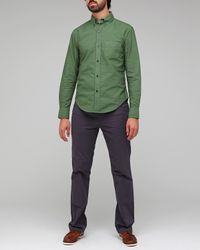 Band of Outsiders | Green Button Down Collar Oxford for Men | Lyst