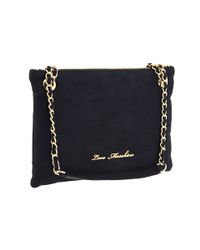 Love Moschino - Black Eco Suede Shoulder Bag - Lyst
