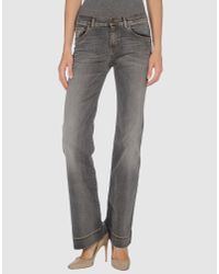 See By Chloé | Gray Jeans | Lyst
