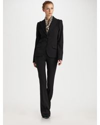 Dolce & Gabbana | Black Wool Turlington Jacket | Lyst