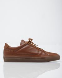 Common Projects | Brown Premium Achilles for Men | Lyst