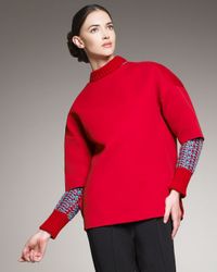 Jil Sander | Pink Holz Tunic Top | Lyst