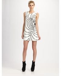 Rachel Zoe | White Peggy Sequined Shift Dress | Lyst
