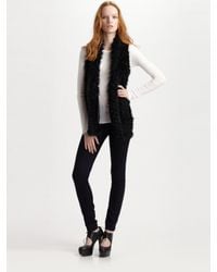Marc By Marc Jacobs | Black Hayworth Long Vest | Lyst