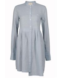 Boy by Band of Outsiders | Blue Asymmetric Shirt Dress | Lyst