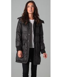 Marc By Marc Jacobs | Black Kent Long Down Puffer Coat | Lyst