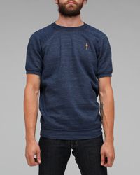 Lightning Bolt | Blue Crew Raglan for Men | Lyst