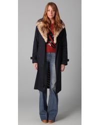 Marc By Marc Jacobs | Blue Penn Trenchcoat | Lyst