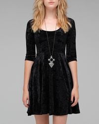 MINKPINK | Black The Craft Velvet Dress | Lyst