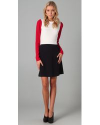 JOSEPH | Multicolor Van Block-color Crepe Dress | Lyst