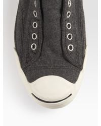 Converse | Black Jack Purcell Wool Sneakers | Lyst