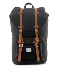 Herschel Supply Co. | Black Little America Backpack | Lyst
