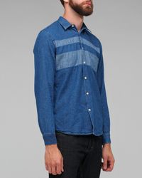Our Legacy | Blue Chest Panel Shirt for Men | Lyst