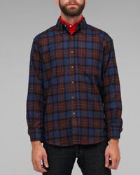 Pendleton | Blue Fireside Button Down Shirt for Men | Lyst