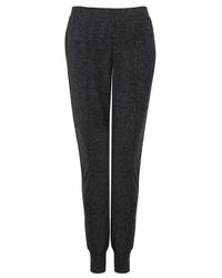 T By Alexander Wang | Gray Spandex Pintuck Sweatpants | Lyst