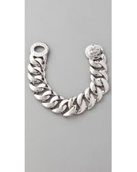 Marc By Marc Jacobs | Metallic Katie Turnlock Bracelet/silvertone | Lyst