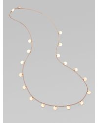 Ippolita | Pink Rose Disc Necklace | Lyst