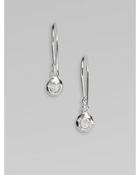 Ippolita | Metallic Diamond & Sterling Silver Drop Earrings | Lyst