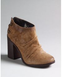 Boutique 9 | Brown Shale Slouchy Booties | Lyst