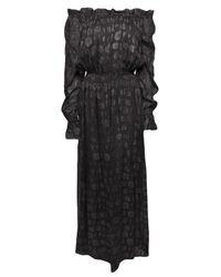 Rachel Zoe | Black Diane Blouson Maxi Gown | Lyst