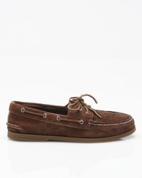Sperry Top-Sider | Brown 2 Eye Suede for Men | Lyst