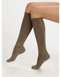 Marc By Marc Jacobs | Metallic Swizzle Sparkle Socks | Lyst