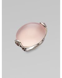 John Hardy | Rose Quartz & Pink Tourmaline Sterling Silver Ring | Lyst