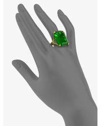 Kate Spade | Green Cocktail Ring | Lyst