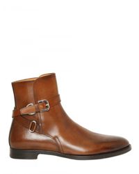 Ralph Lauren Collection | Brown Quinta Calfskin Ankle Boot | Lyst