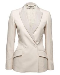 Stella McCartney | Natural Tuxedo Jacket | Lyst