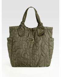 Marc By Marc Jacobs | Green Pretty Nylon Medium Tate Tote Bag | Lyst