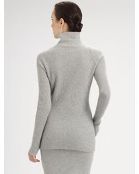 Donna Karan | Black Stretch Cashmere-blend Skirt | Lyst